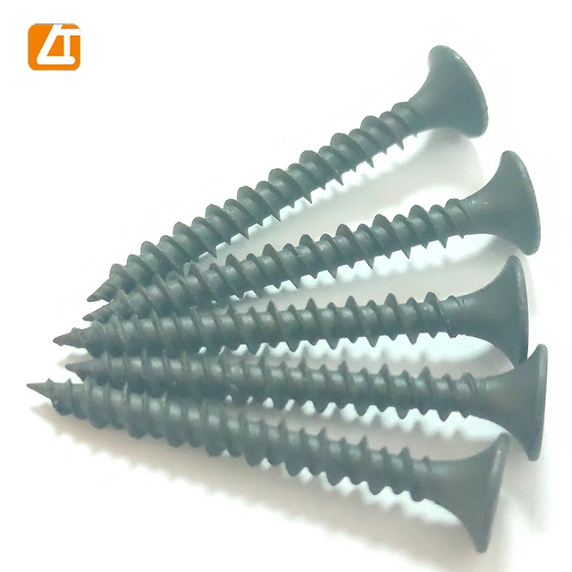 Hot Sale High-Low Black Phosphate Fine Coarse Thread Drywall Screw