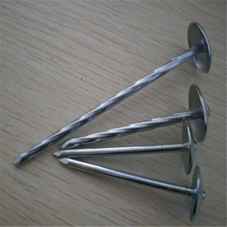 Q235 Twist Shank Unbrella Head Roofing Nail