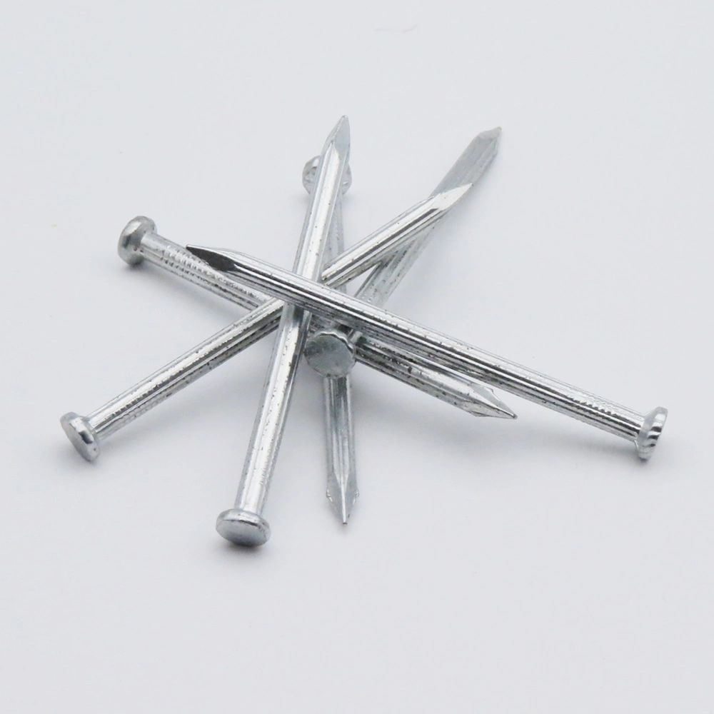 Fluted Shank Hardware Factory Price Galvanized Masonry Concrete Cement Steel Hardened Nail