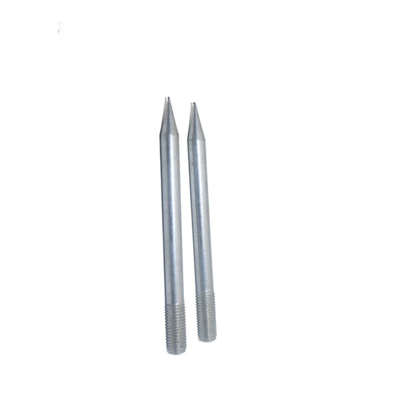 Customer Made Threaded Conical Dowel Pin Zinc Plated