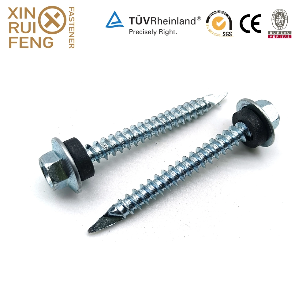 Xinruifeng Fasteners Building Purlin Crest Roofing As3566 Class 3 Ruspert Guard Timber Hex Washer Head Self Drilling Screws