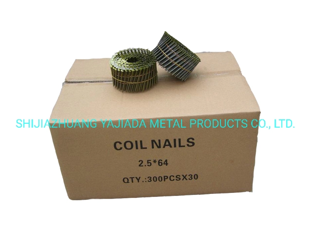 Best Price on Sale Manufacturer Wire Pallet Coil Nails Clavos Helicoidales