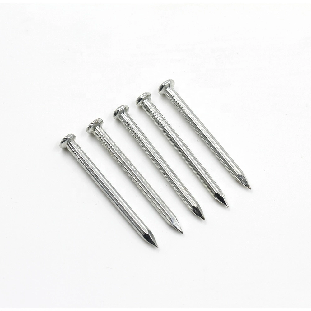 Electro Galvanized Twisted Shank Concrete Nails