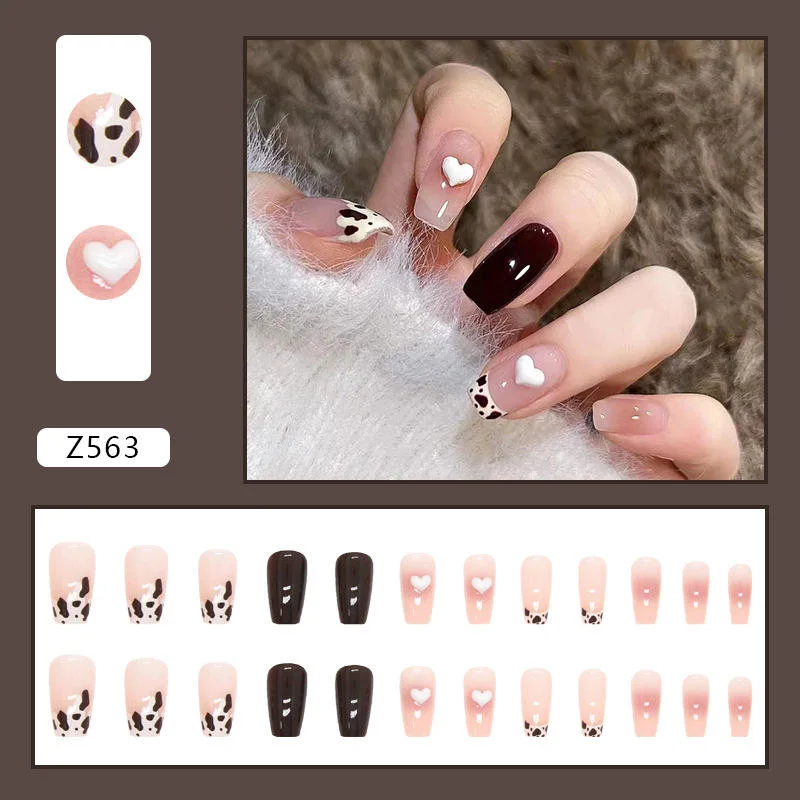 New Diamond Enhancements Medium Long Ballet Nail