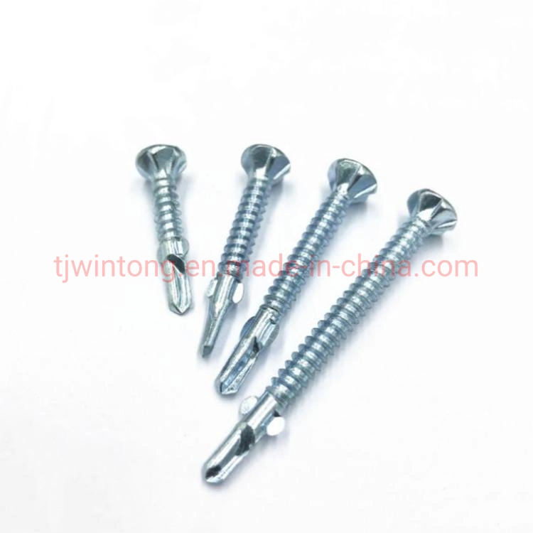 Drill End Cross Large Flat Head/Tapping Self Drilling Dovetail Screw/Concrete Nails