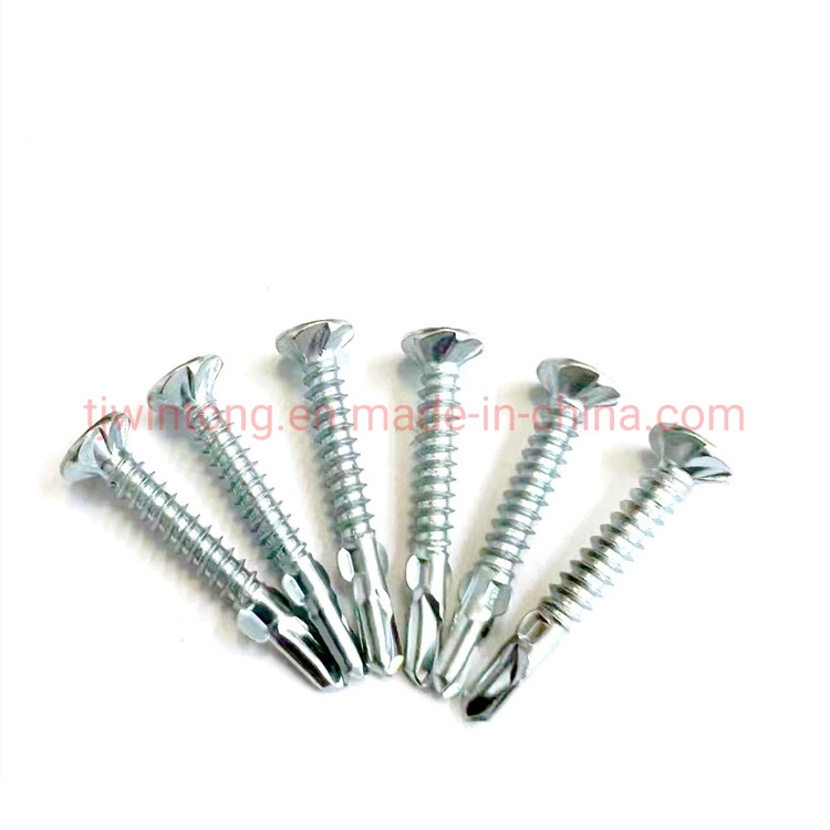 Drill End Cross Large Flat Head/Tapping Self Drilling Dovetail Screw/Concrete Nails