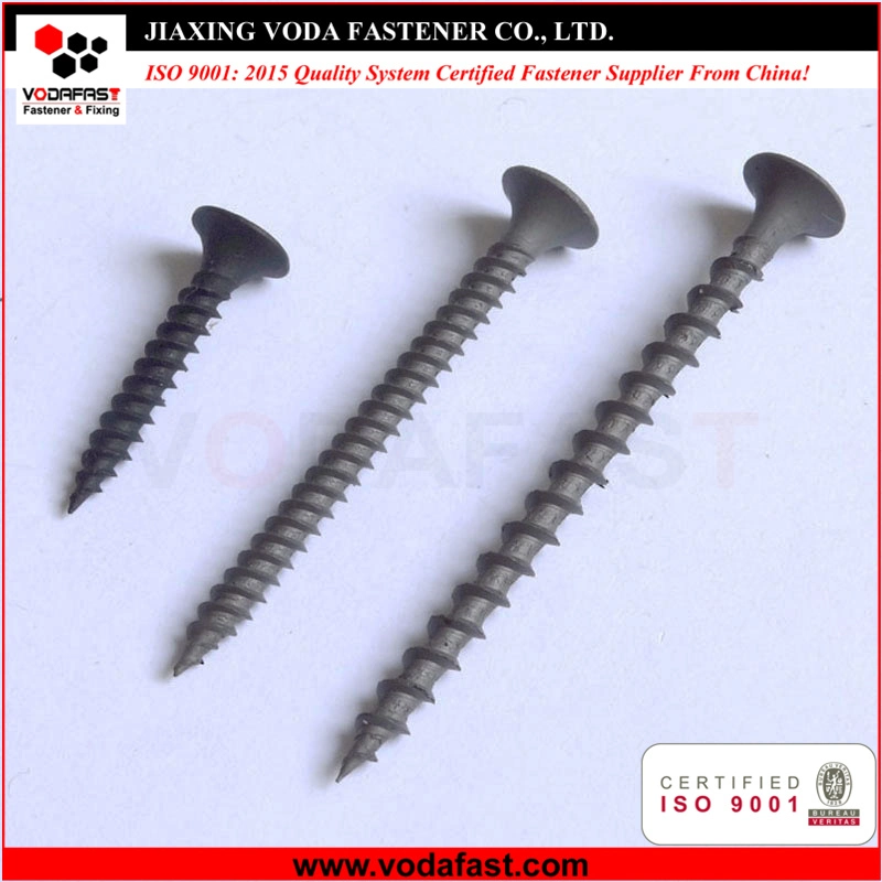 Vodafast Drywall Drilling Tapping Screws Black