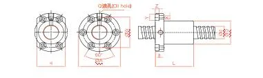 China Manufacturer Good Price Auto Parts CNC Machine Ball Screws