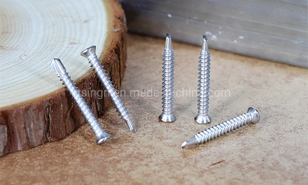 TGR/Tsingri Stainless Steel Small Countersunk Phillips Flat Head Self-Drilling Screws Cross Recessed Csk Self Drilling Screws