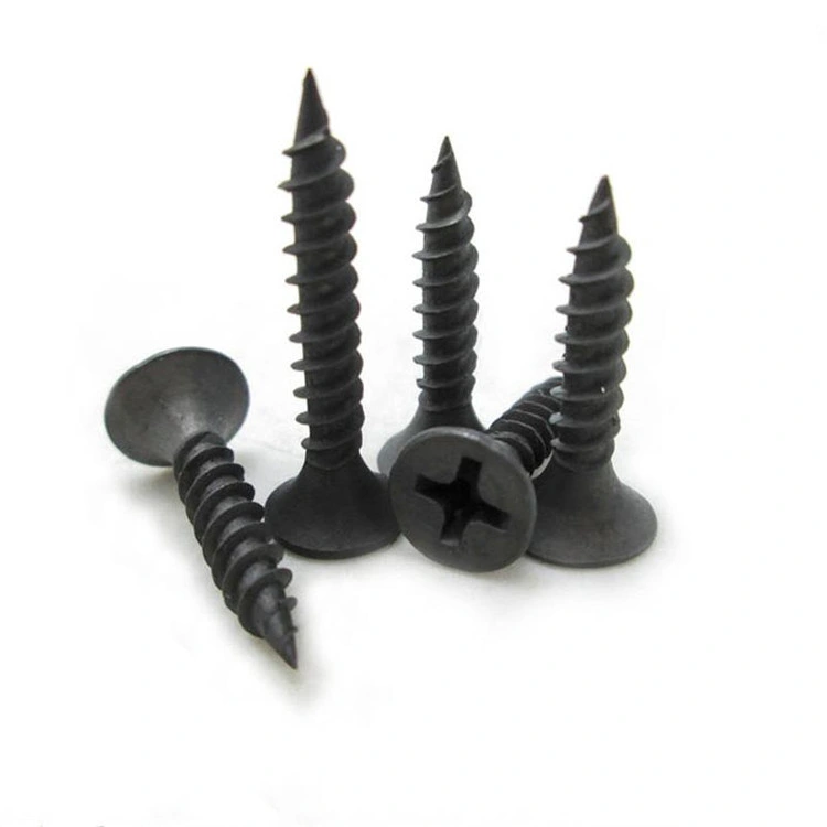 Black/Gray Phosphated Bugle Head Gypsum Board Screw Coarse Thread Drywall Screw