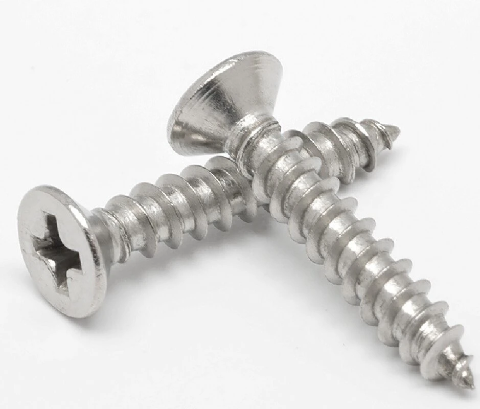 Carbon Steel Cross Countersunk Head Self-Tapping Screw Drilling Screw Fasteners