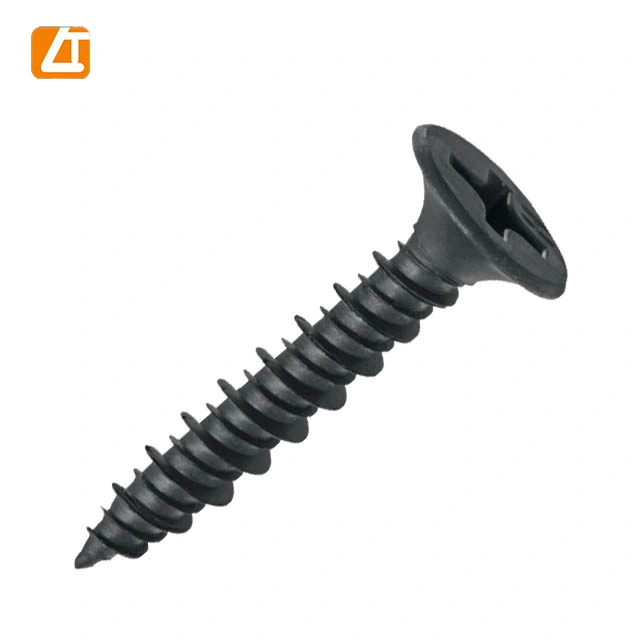 Hot Sale High-Low Black Phosphate Fine Coarse Thread Drywall Screw