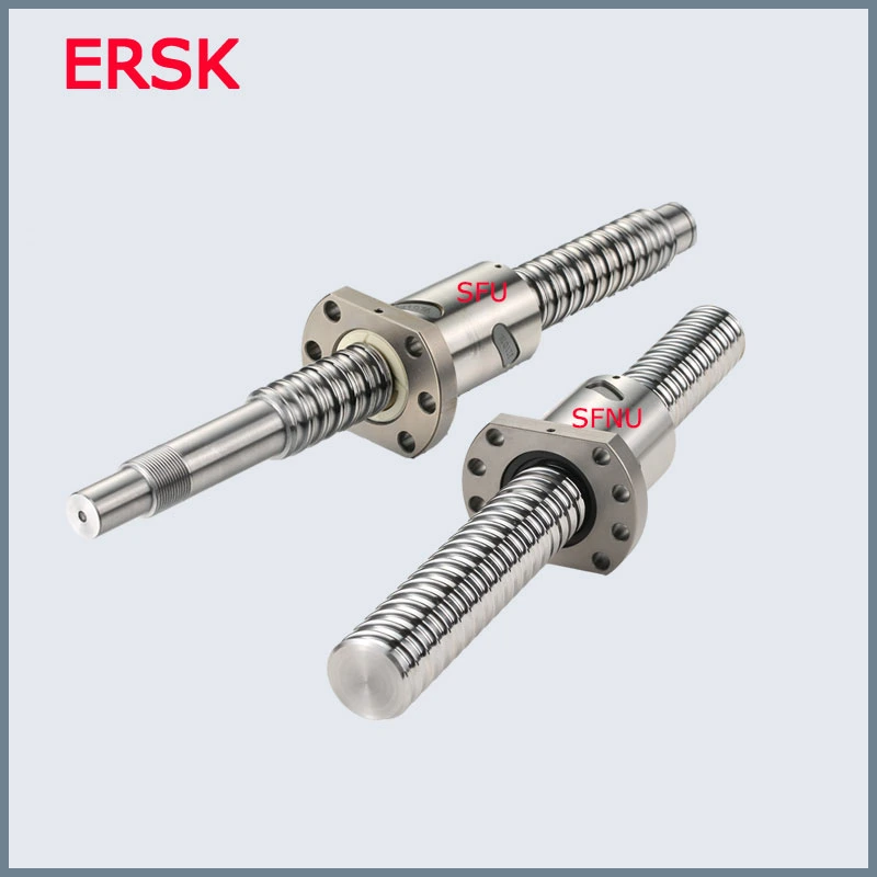 15 Years Professional Chinese Factory Offer CF53 Material C7 Tolerance Customized Ballscrew Shaft End Machinized Linear Motion Ball Screw