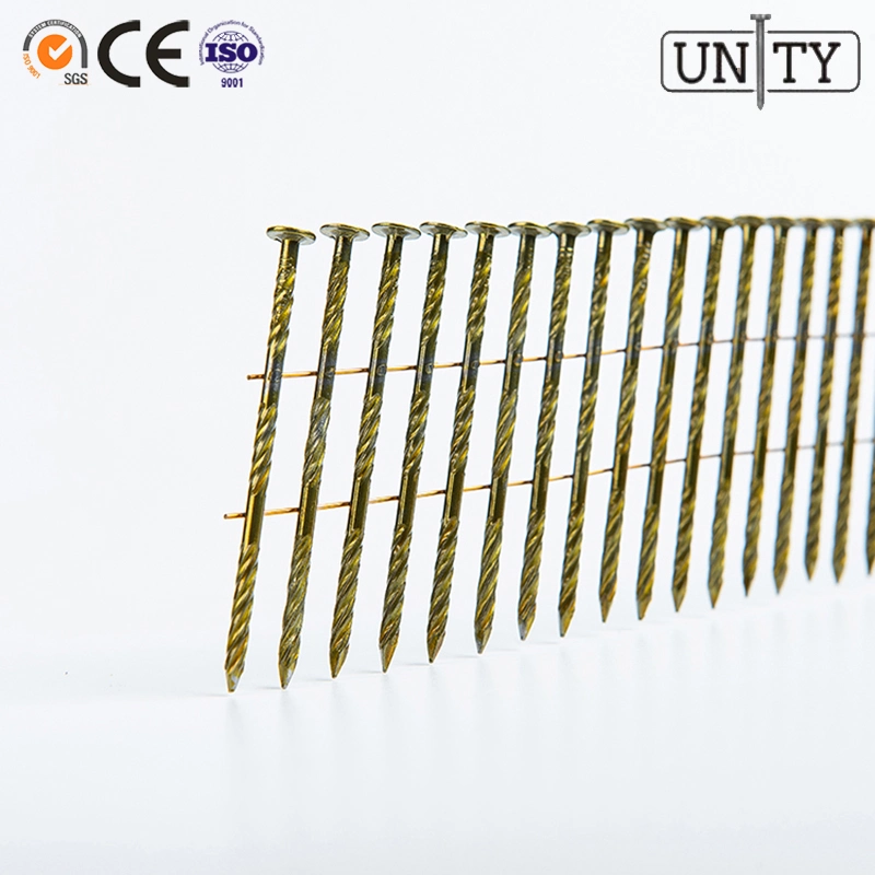 (2.2~2.5) X (50~57mm) Screw Ring Shank Pallet Coil Nails