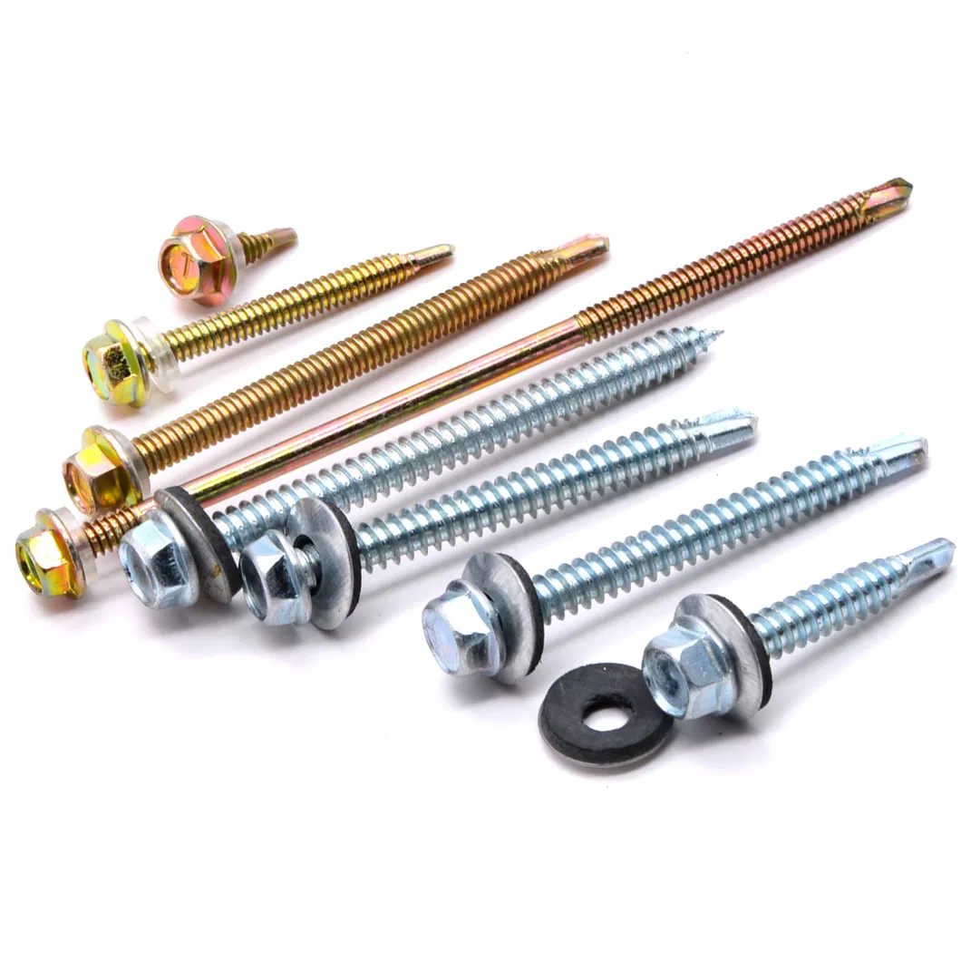 Wholesale Self Drilling Screw/Self-Drilling Security Binding Screws/M4.8/#10/Self Drilling Screw