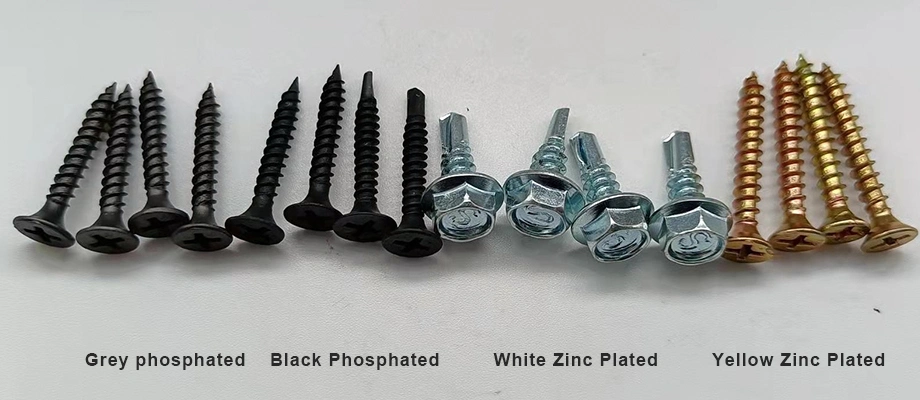 Building Hardware Zinc Plated Pozi Phillips Wafer Head Self Tapping Drilling Screws