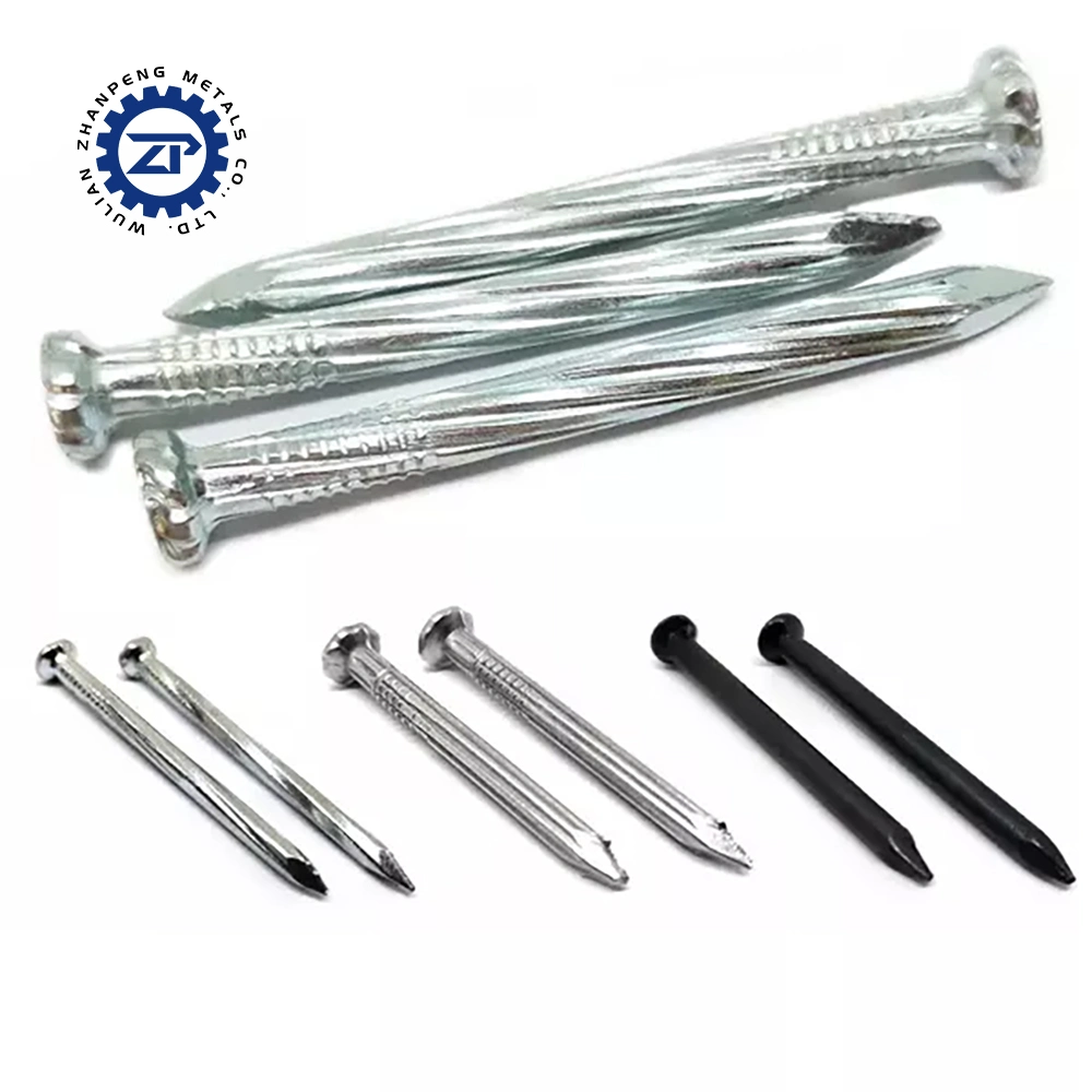 Factory Cheap Galvanized Steel Concrete Steel Masonry Nails