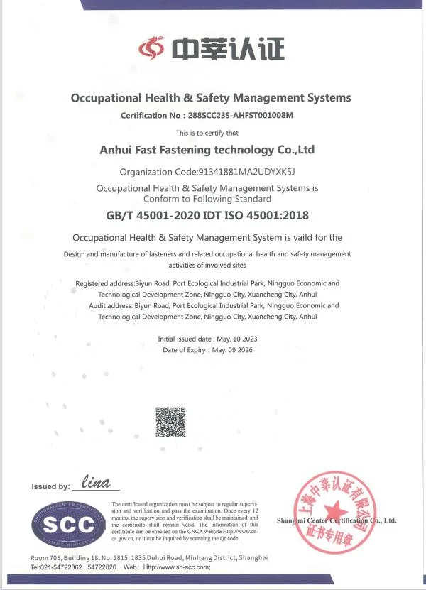 Flat Rib Head Type 17 Cutting Point Screw Wood Decking Screw with 1000 Hours Ruspert Coating