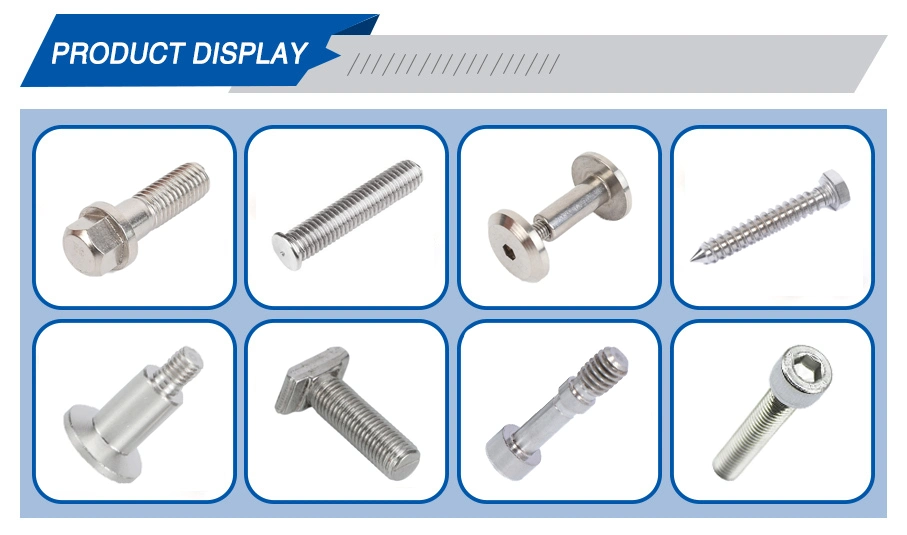 Customized CNC Machined Stainless Steel 304/201 Hexagonal Bolt Screw