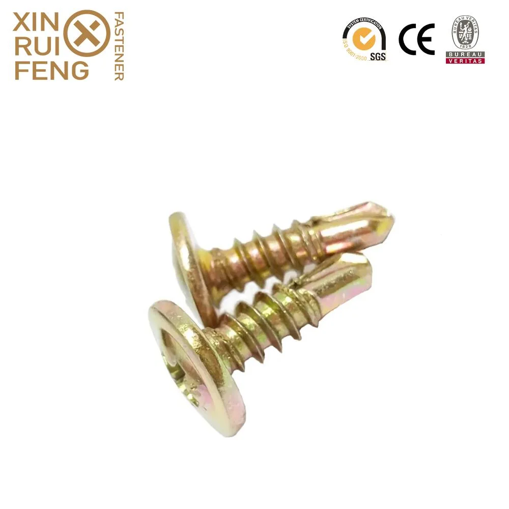 Phillips Drive Wafer Head Self Drilling Screw for Metal