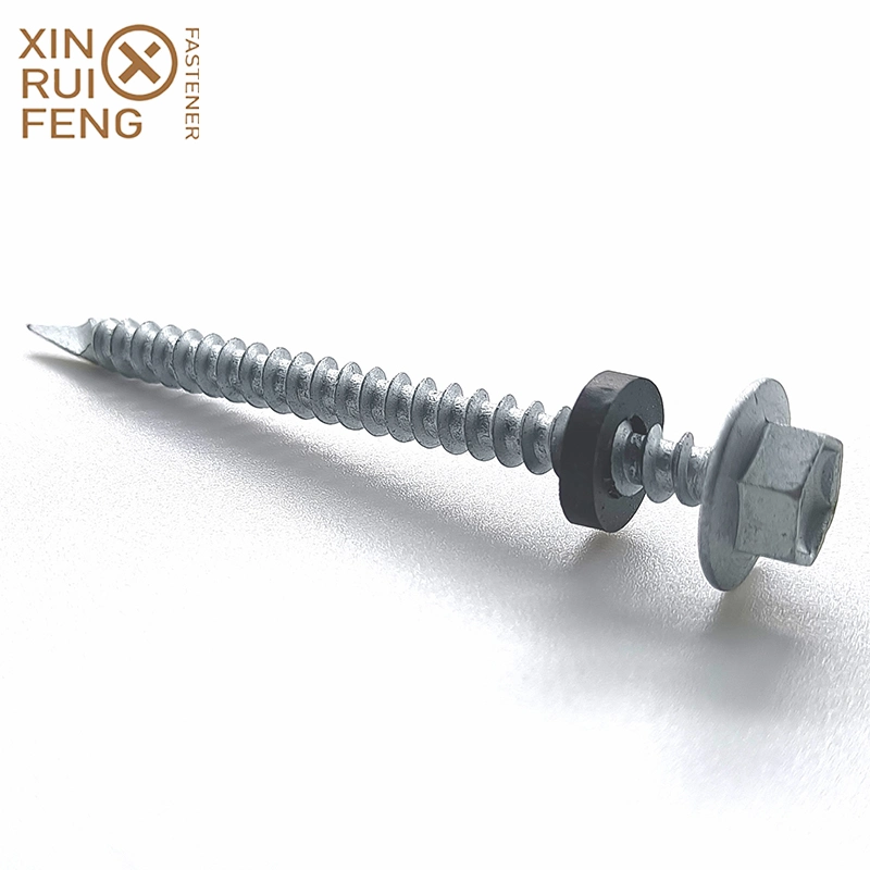 Xinruifeng Fastener Nails China Spoon Point Roof Hex Head Self Drilling Screws