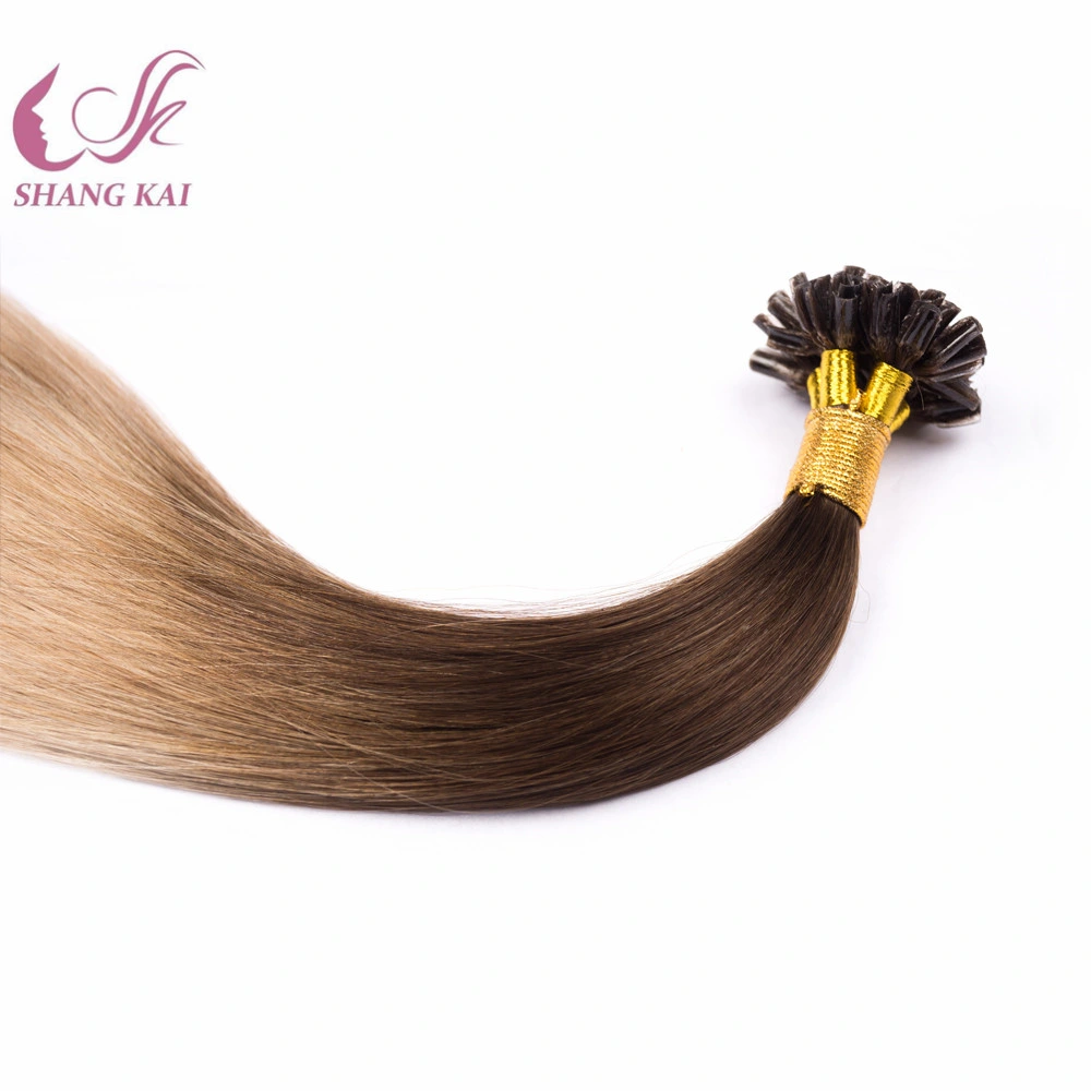 Supplier of Remy Wavy Nail Tip Human Hair Extension