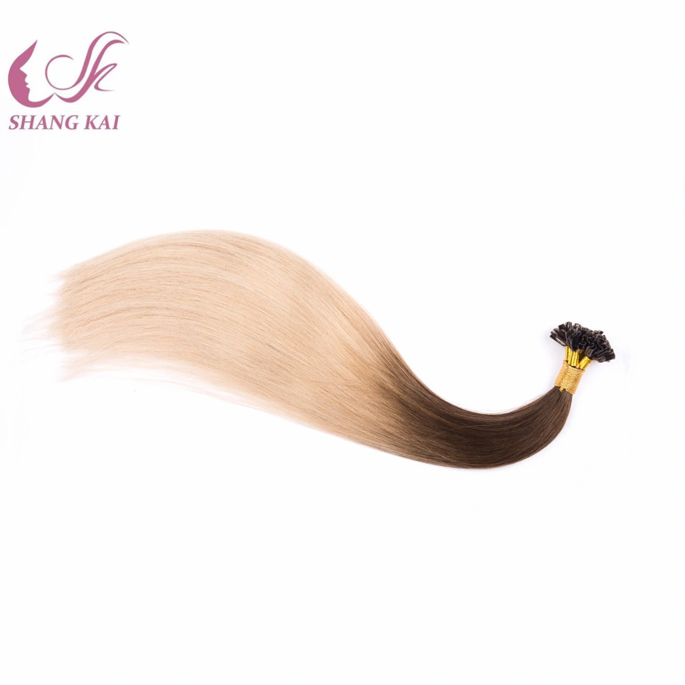 Supplier of Remy Wavy Nail Tip Human Hair Extension