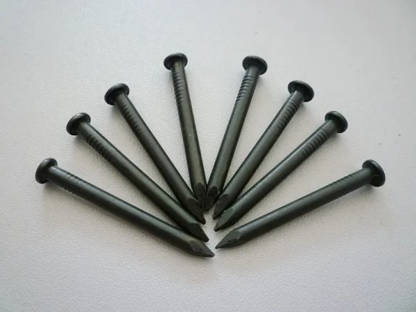 45# Steel Smooth Flute Shank Cement Galvenized Concrete Nails