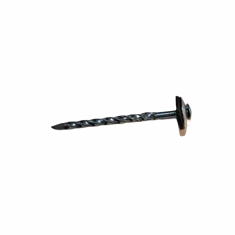 Corrugated Nails Umbrella Cap Nails Corrugated Nails with Cap Nails Corrugated Nails Color Steel Nails Corrugated Nails Big Head Umbrella Cap Corrugated Nails