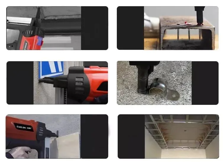 Collated Concrete Nails for Hilti Bx3 Tools Ballistic Point Drive Pins Fasteners Using The Bx 3 Cordless Nailer Long Conical Tip Galvanized Gas Concrete Nails