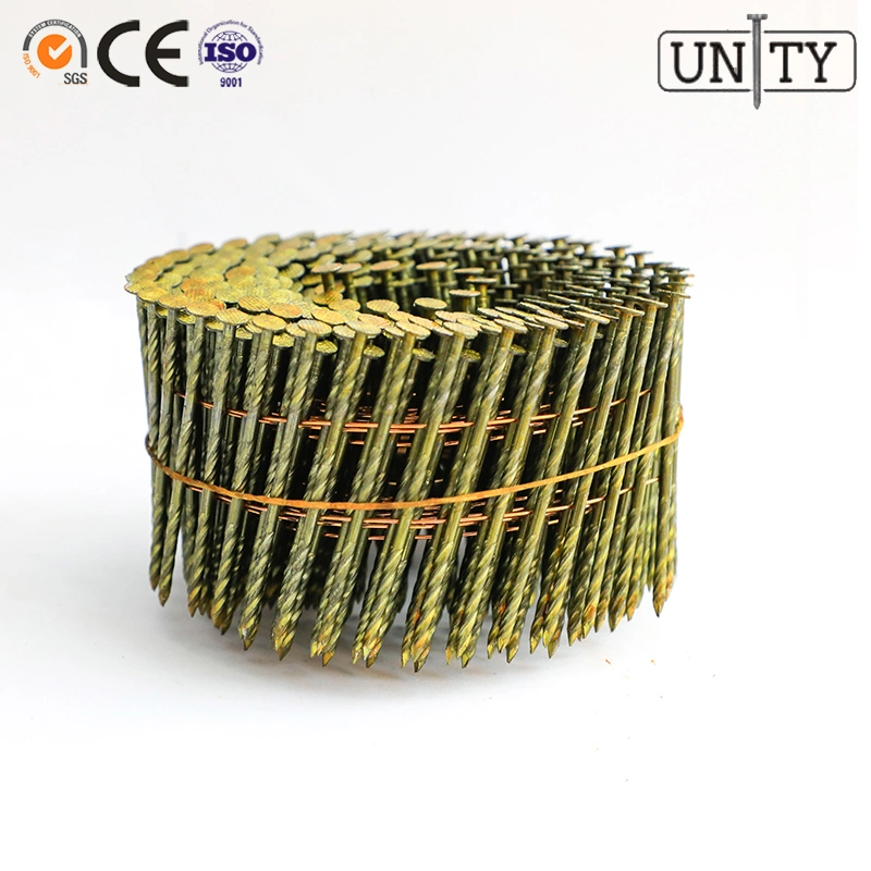 (2.2~2.5) X (50~57mm) Screw Ring Shank Pallet Coil Nails