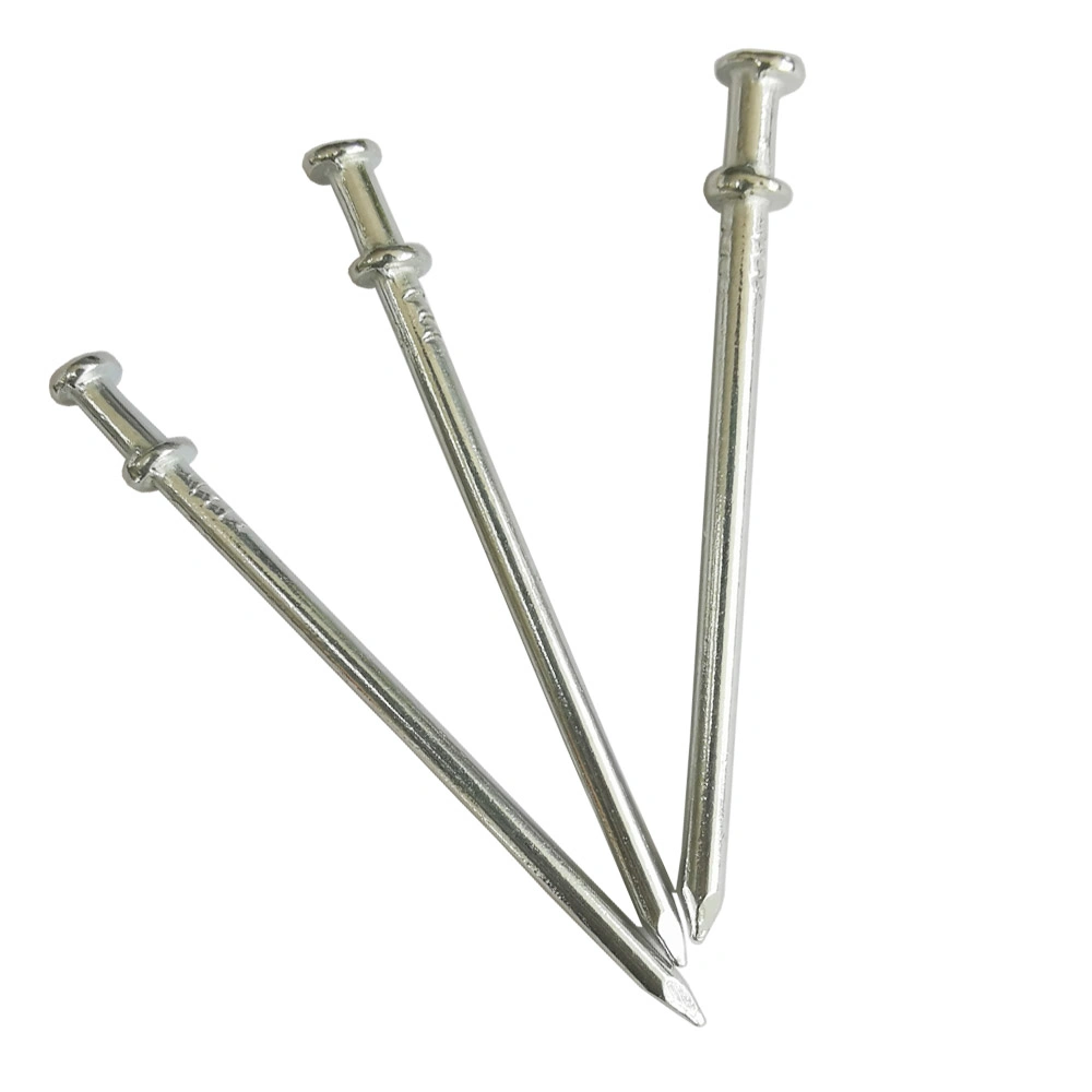 Construction Electro Galvanized Bright Smooth Duplex Double Head Common Nail