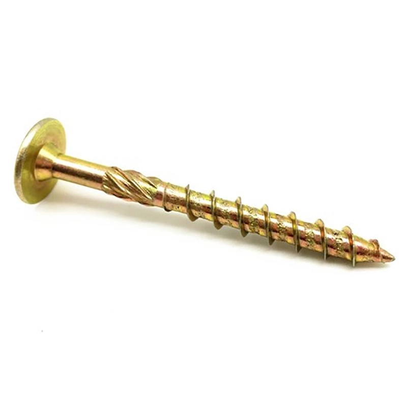 Carbon Steel Decking Screw Torx Wafer Head Construction Type 17 Timber Screw