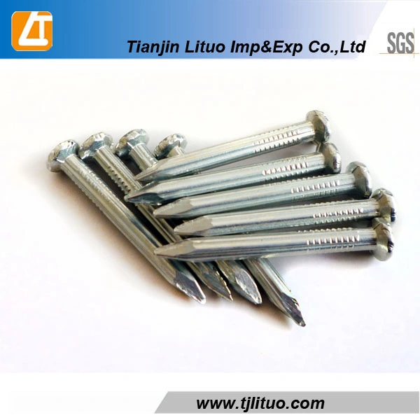 Electro Galvanized Twisted Shank Concrete Nails