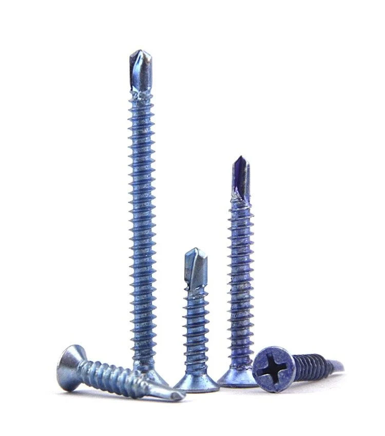 SS304 410 Modified Truss Wafer Phillips Head Tek Roofing Self Drilling Screws for Sheet Metal