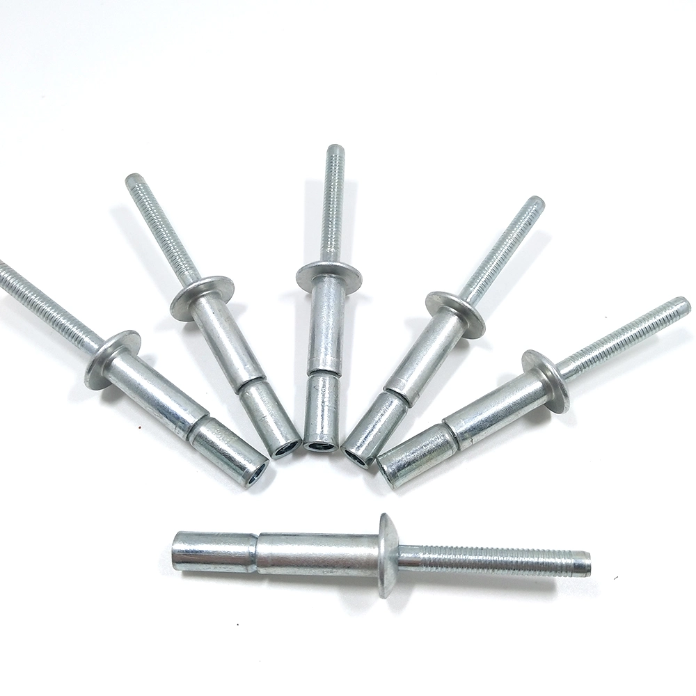 Low Cost Monobolt Structural Metal 304 316 Stainless Steel Rivet Al/Steel Nail Pop En Aluminum