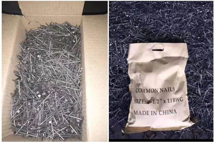 Good Quality Steel Wire Iron Wood Nails Clavos Pregos Manufacturer in China