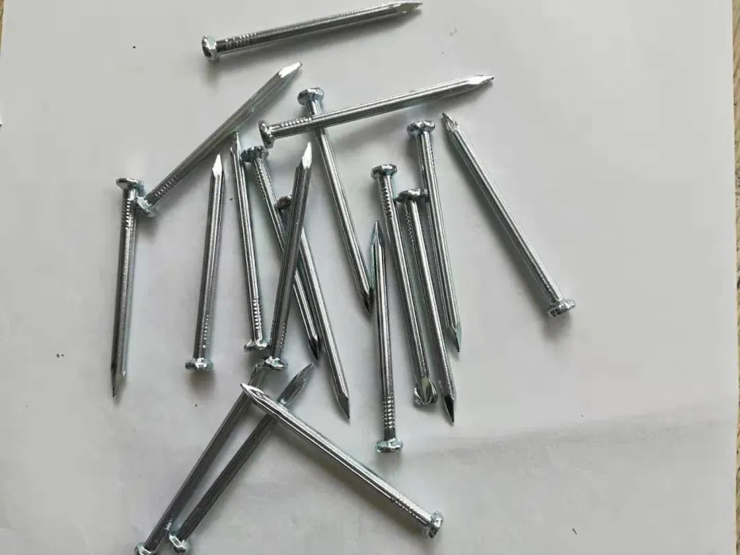 Factory Price Galvanized Concrete Nails Spiral Shank Top Quality