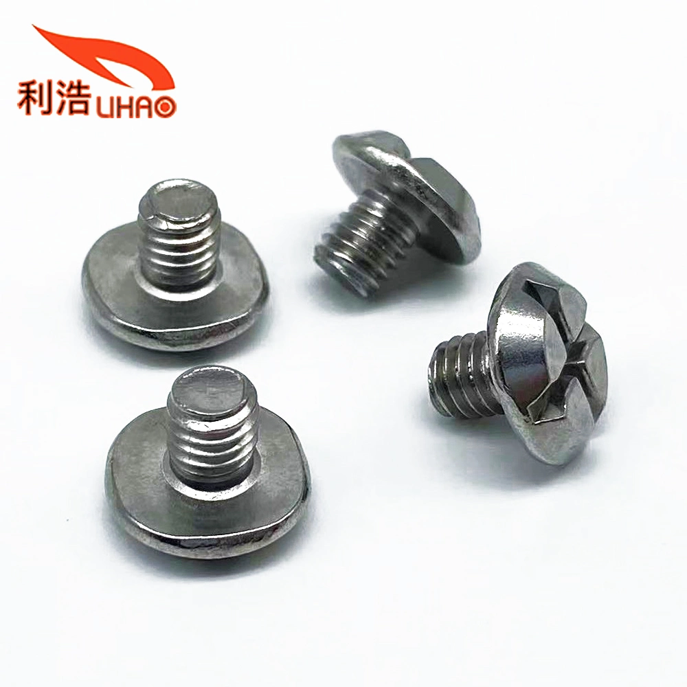 Stainless Steel 304 316 Polished Phillips Cross-Slot Mushroom Machine Screws