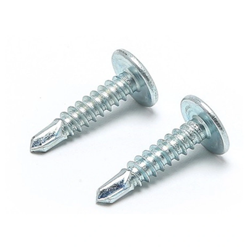 Galvanized Phillips Truss/Wafer Head Self Drilling Screw for Metal