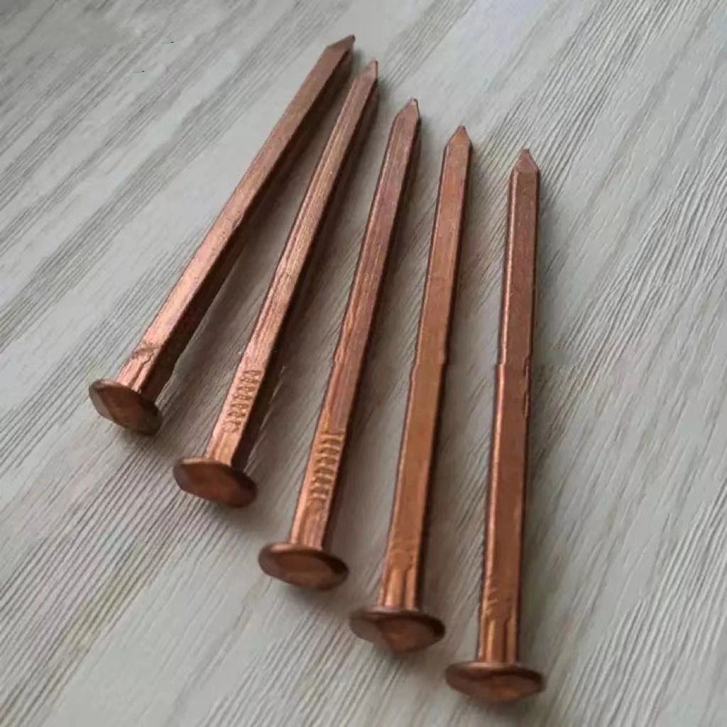 Copper Plating Boat Nails Corrosion Resistance Strong High Quality Long Use Time