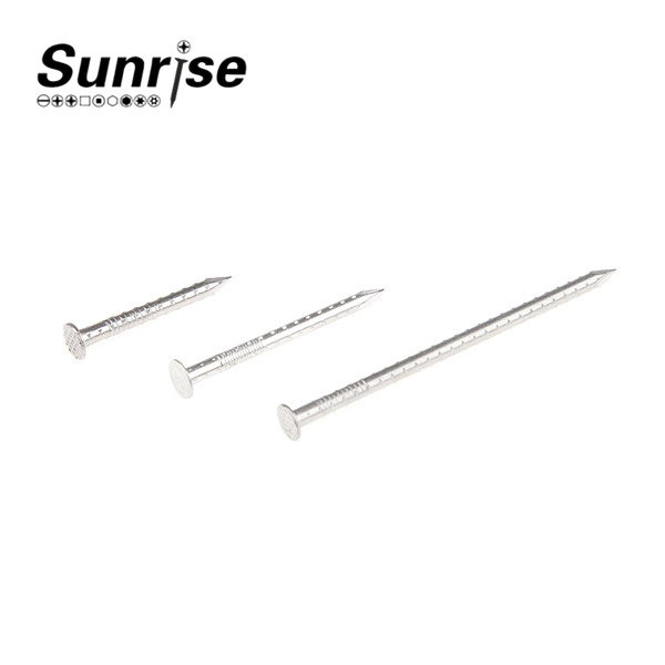 Flat Head (Checkered) Hollow Shank Nails Screws