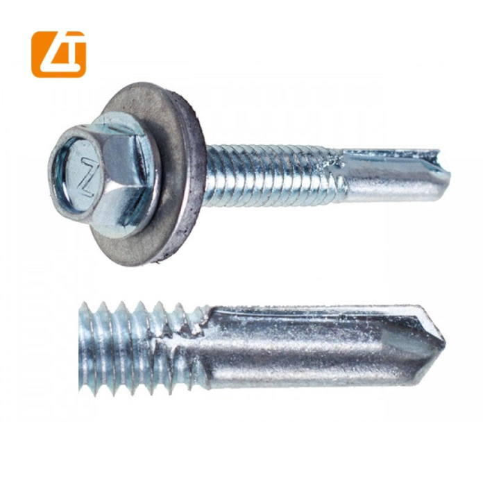 Hexagon Head Self Drilling Screws With EPDM Washers