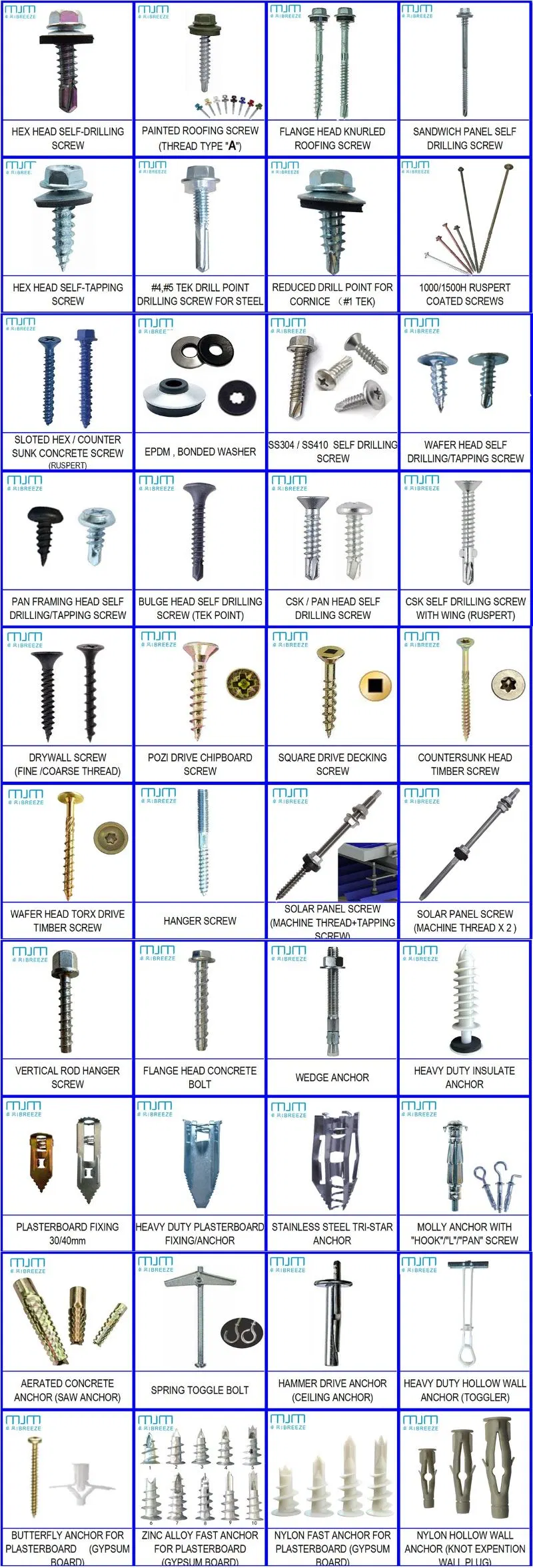 Torx Drive Csk Head Carbon Steel Galanvainzed Type 17 Cuiitng Point Best Chipboard Screw and Helical Screw