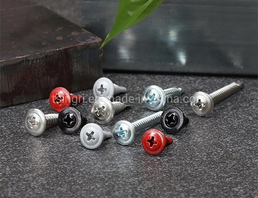 TGR/Tsingri Stainless Carbon Steel Painted Coating Phillips Truss Head Self Tapping Drilling Screws