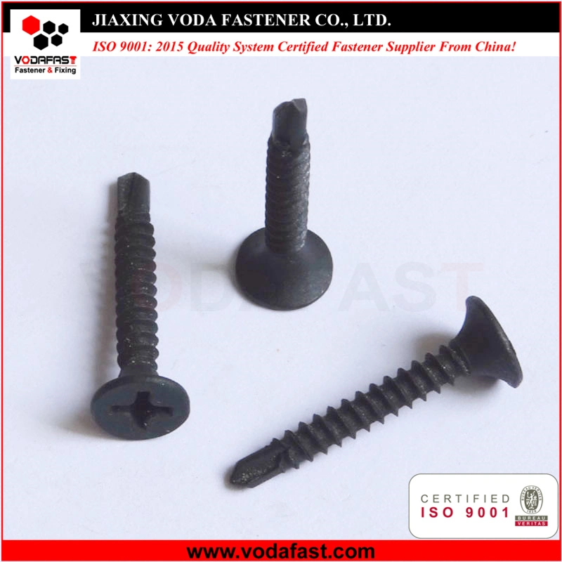 Vodafast Trumpet Head Self Drilling Screw C1022 Black