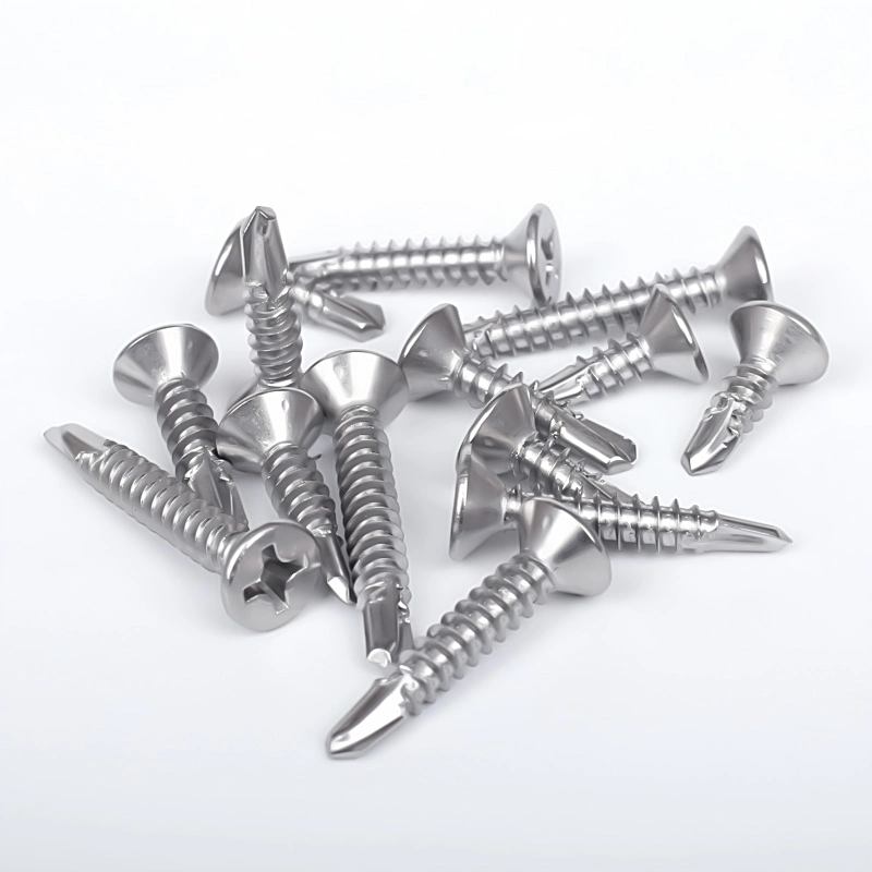 Wholesale Price SS304 Countersunk Head Self Drilling Screw Ss410 Self Drilling Screws