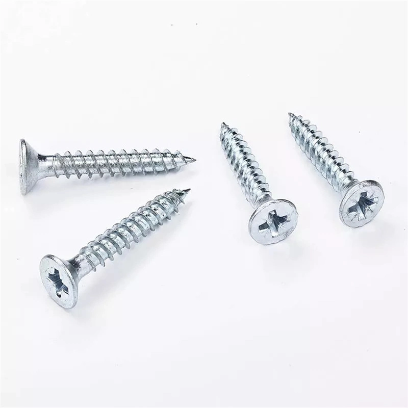 Sharp Point Type 17 Csk Pozi Yzp Chipboard Screw Wood Screws MDF