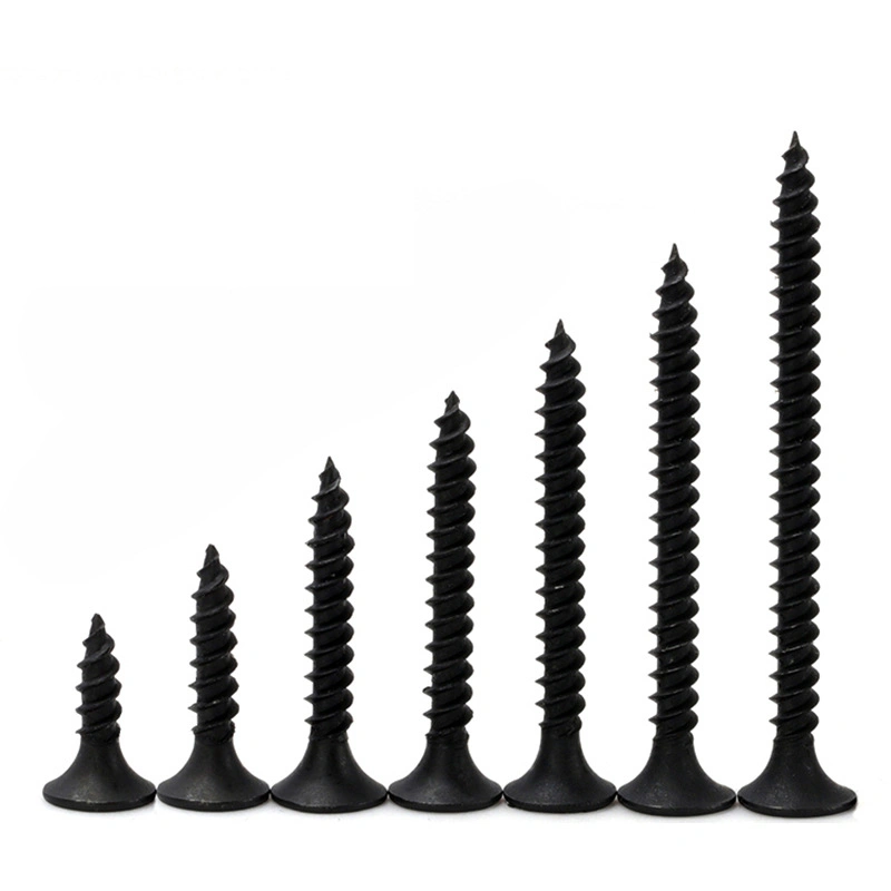 Black/Gray Phosphated Bugle Head Gypsum Board Screw Coarse Thread Drywall Screw