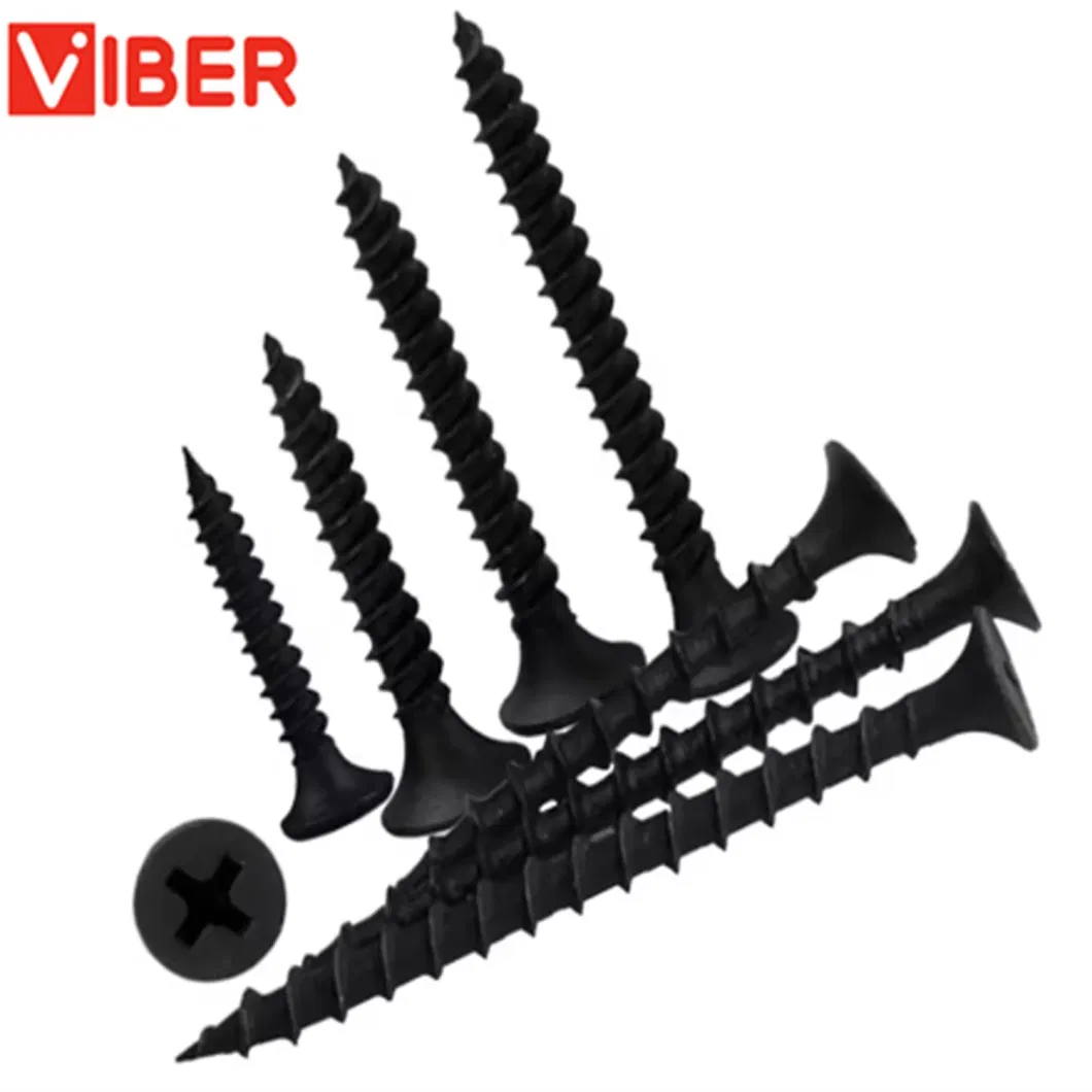 Coarse Thread Fine Thread Black Phosphate Drywall Screws